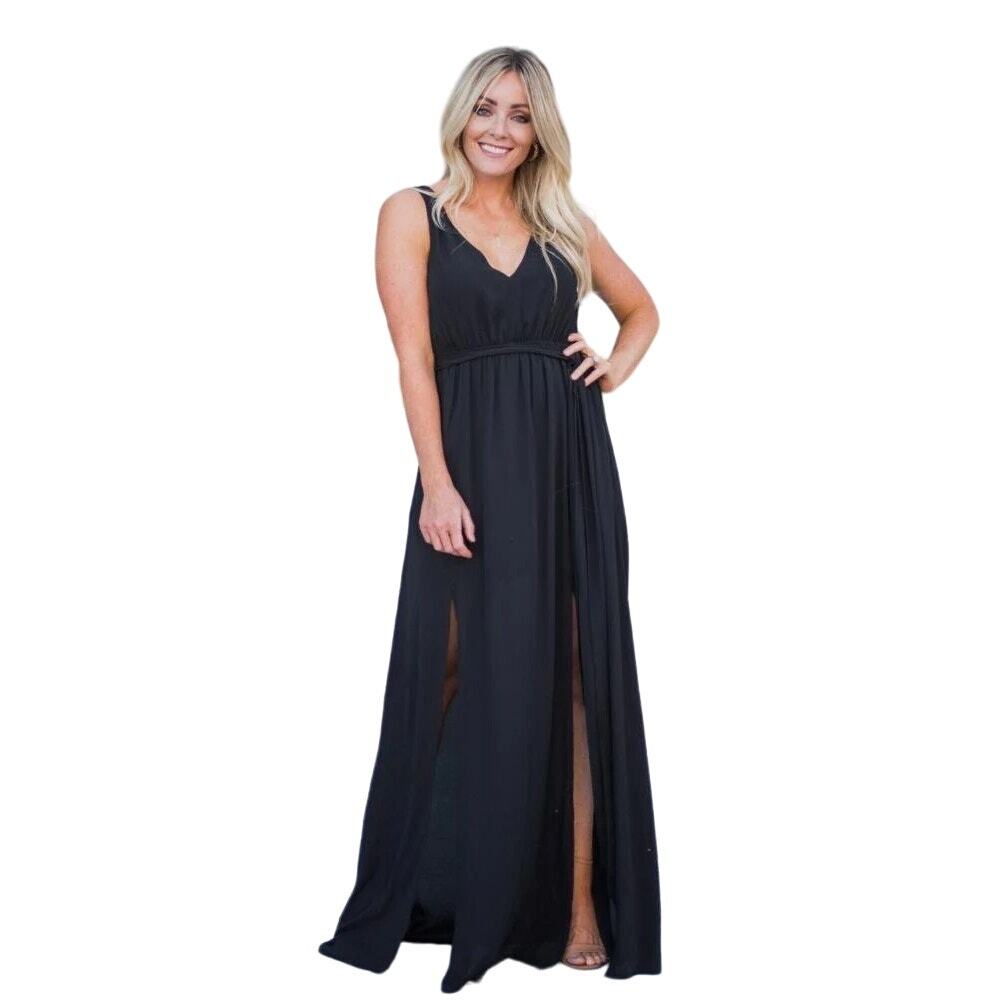 Baltic Born Black Maxi Dress